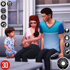 Jeux de mère enceinte 3D icône
