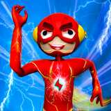 Light Speed Stickman Gangster Crime أيقونة