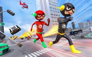 Light Speed Stickman Gangster Crime скриншот 1