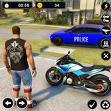 警察自行車追逐：犯罪遊戲