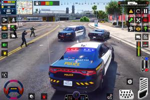 Police Car Driving Cop Games Affiche