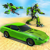 US Army Drone Car Robot Transform icon
