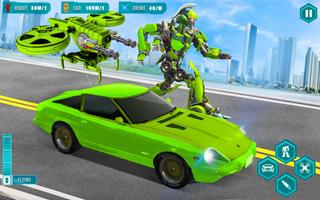 US Army Drone Car Robot Transform screenshot 1