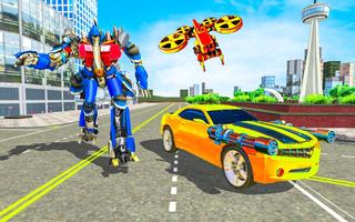 US Army Drone Car Robot Transform screenshot 3