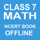 Class 7 Mathematics NCERT Book icono