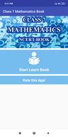 پوستر Class 7 Mathematics NCERT Book