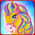 Rainbow Pony Hair Salon آئیکن