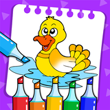 Toddler Coloring Book for Kids icône