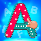 Magical Alphabet: Trace Alphabet, Trace Snow Games 图标