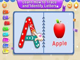 Magical Alphabet: Trace Alphabet, Trace Snow Games 截圖 2