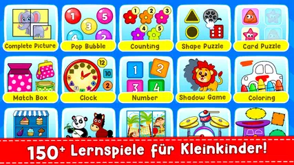 Kleinkindspiele für 2+-Jährige XAPK Herunterladen