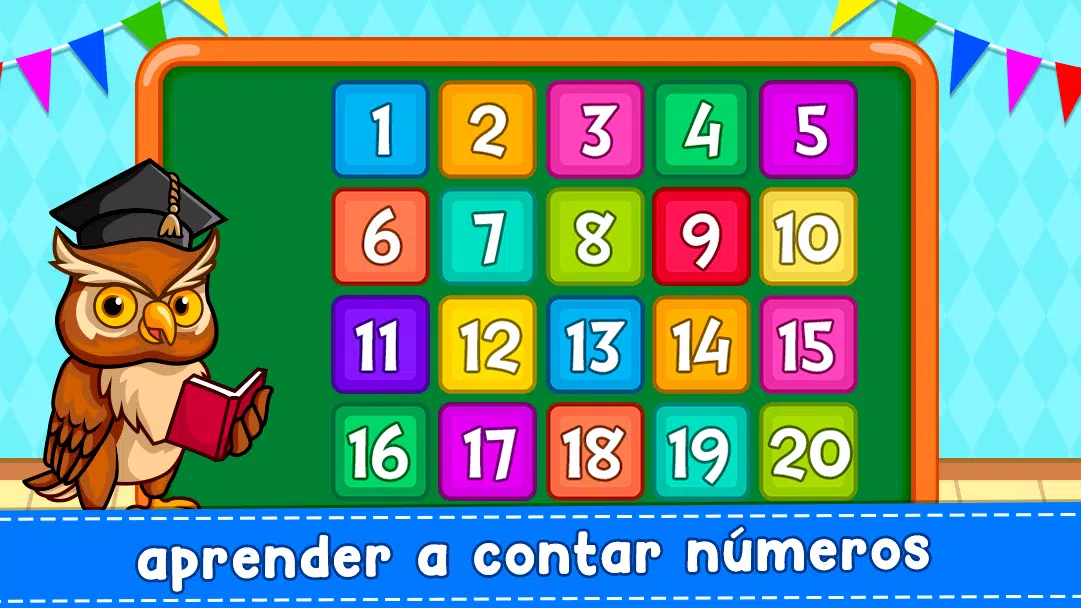 Aprender a contar! Jogos educativos para crianças! - Download do APK para  Android