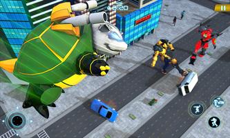 Turtle Robot Car Robot Games poster