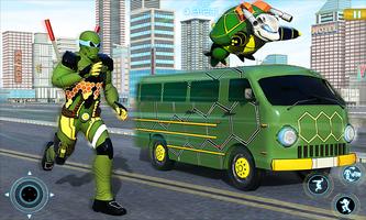 Turtle Robot Car Robot Games скриншот 1
