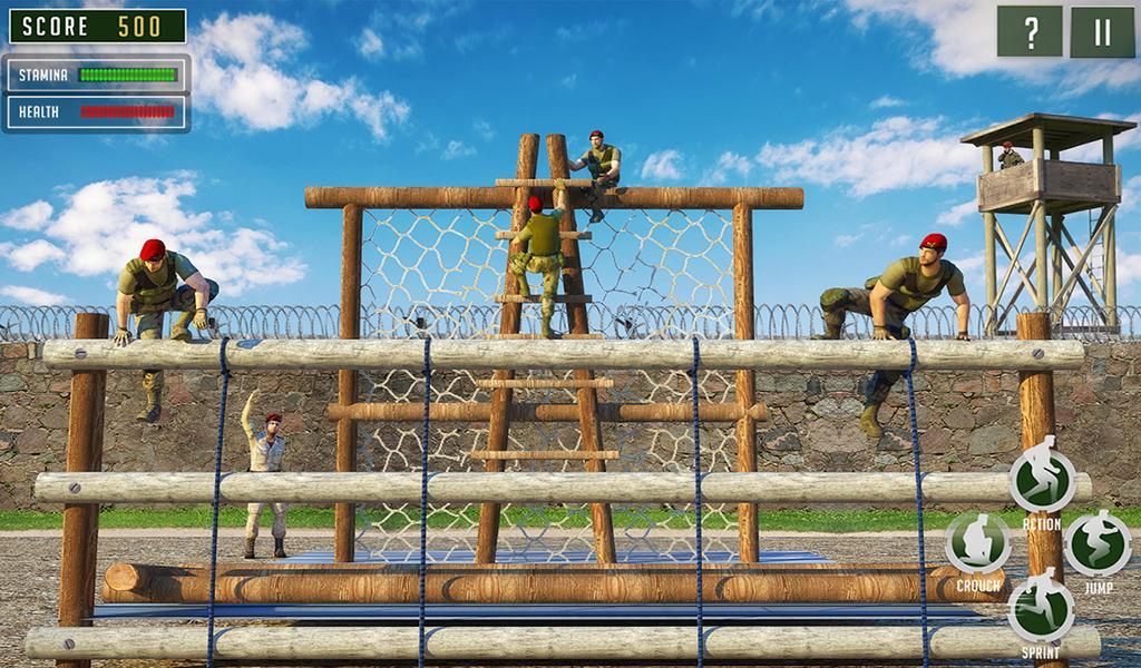 Army Training School Obstacle Course For Android Apk Download - escape the prison obstacle course winner roblox