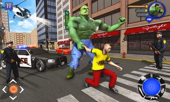 Incredible Monster : Superhero City Survival Games 截圖 1