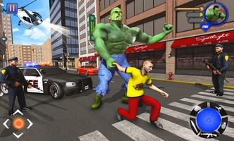 Incredible Monster : Superhero City Survival Games capture d'écran 1