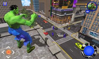 Incredible Monster : Superhero City Survival Games capture d'écran 3
