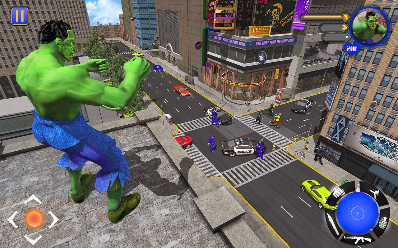 Incredible Monster Superhero City Survival Games For Android Apk Download - roblox superhero city copy of super power training sim youtube