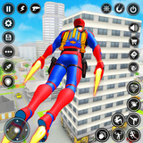 Super Rope Hero Action Game icono
