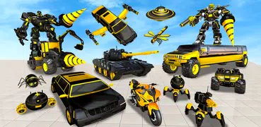 Incredible Robot Game Car Game