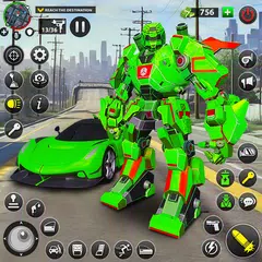 Incredible Robot Game Car Game Icon