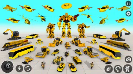 Descargar XAPK de Incredible Robot Game Car Game