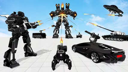 Descargar XAPK de Incredible Robot Game Car Game