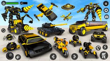 Incredible Robot Game Car Game screenshot 2