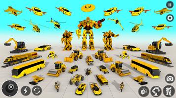 Incredible Robot Game Car Game screenshot 2