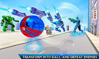 स्नो बॉल रोबोट बाइक गेम स्क्रीनशॉट 1