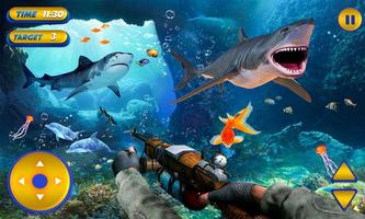 ألعاب سمك القرش الصيد تحت الما تصوير الشاشة 3