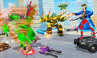 Hurricane Superhero Robot Game скриншот 2