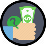 Question Money - More You Earn & More You Learn Zeichen