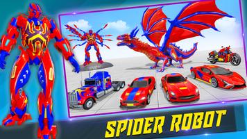 Spider Robot: Robot Car Games screenshot 1