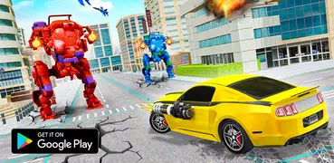 Wild Tiger Robot Car Game