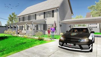 Virtual Police Dad Simulator ảnh chụp màn hình 2