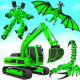 Scorpion Roboter Sandbagger Zeichen