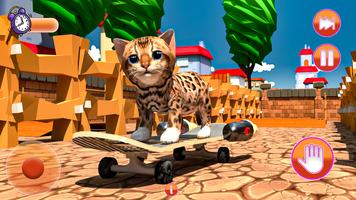 Cute kitten Cat simulator game screenshot 3