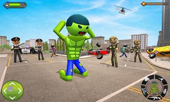 Stickman Bulky Hero City Smash اسکرین شاٹ 2