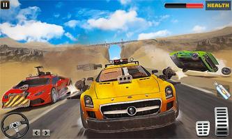 Fearless Car Crash : Death Car Racing Games captura de pantalla 2