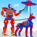 警察の犬 ロボットカー 変身 APK