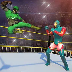 Ultimate Superhero Fighting Club : Wrestling Games APK Herunterladen