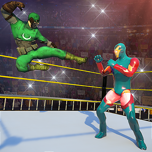 Ultimate Superhero Fighting Club : Wrestling Games