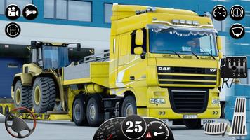 Cargo Truck Driving Games Sim Plakat