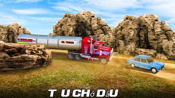 tàu chở dầu tài xế xe tải 3D lái xe lên dốc niềm ảnh chụp màn hình 1