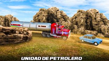 petrolero conductor de camión 3D conduciendo captura de pantalla 1