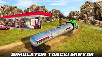 tanker minyak truk penggerak 3D screenshot 2