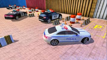 Luxury Police Car Parking 3D Mania Affiche