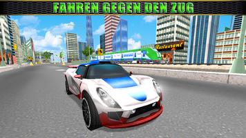 Auto vs Zug Real Racing Simulator Screenshot 3